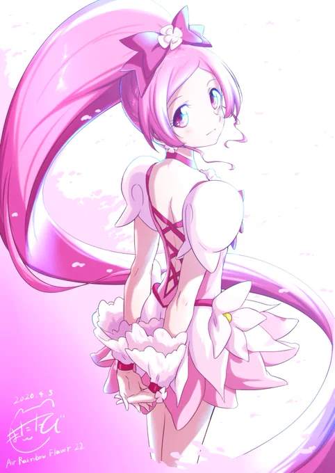 当サークルは特に頒布物ありませんがブロッサム描いたので見ていってくださいな?
#エアレイフレ22 
#precure 