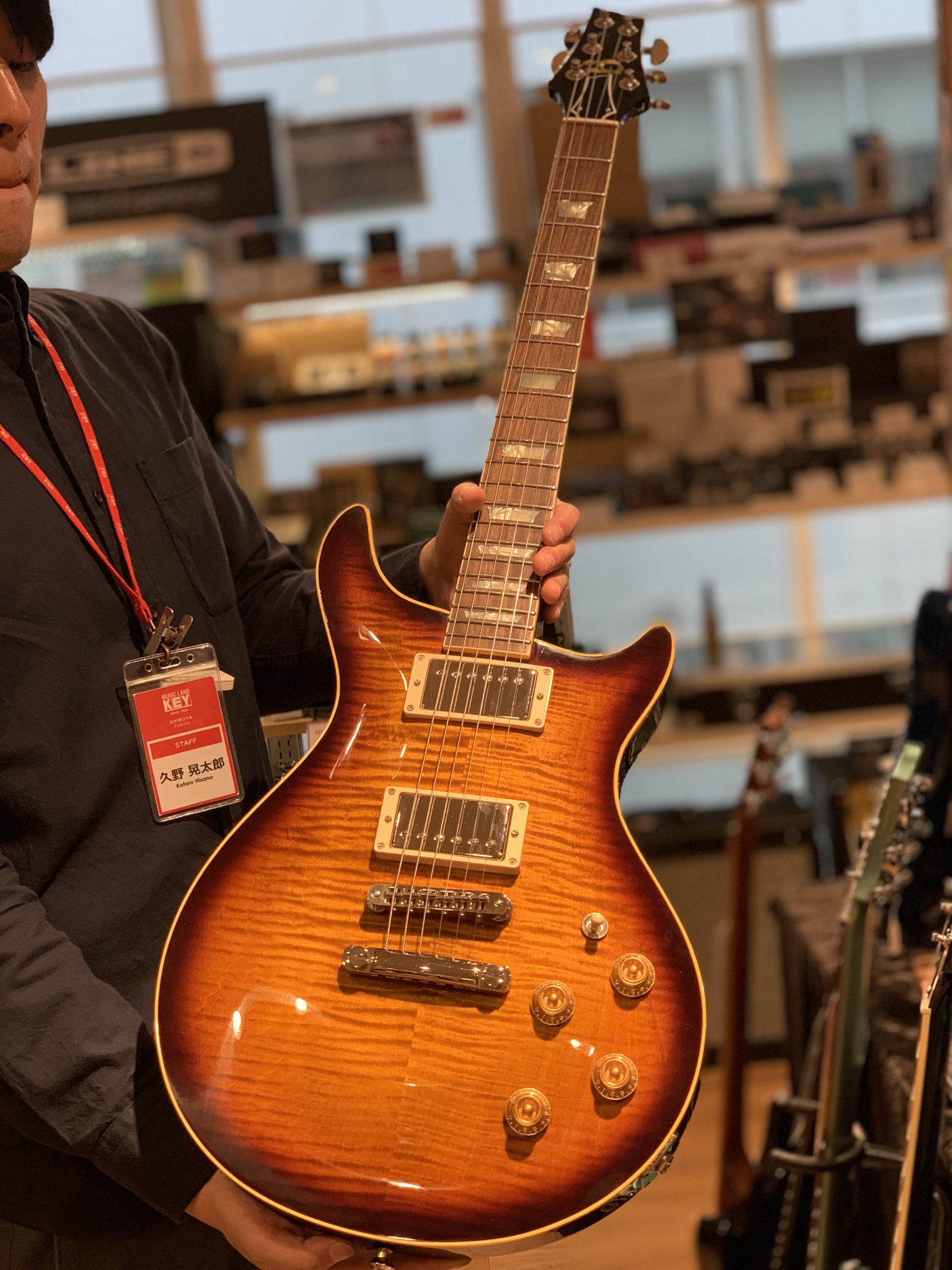【希少】B3 SL-K Baker ベイカー　ロベンフォード Brush eight / 【SOLD】b3 Guitar SL-K “Black” 1st Like Robben