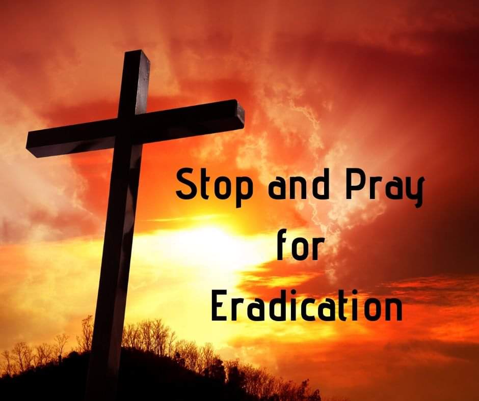 Take a moment right now to Stop and Pray that Covid-19 would be supernaturally and completely eradicated.