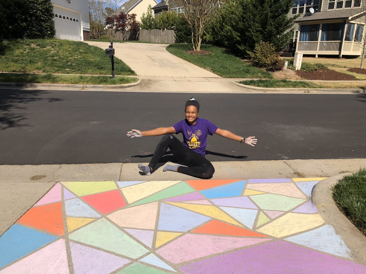 My nieces daughter created this masterpiece