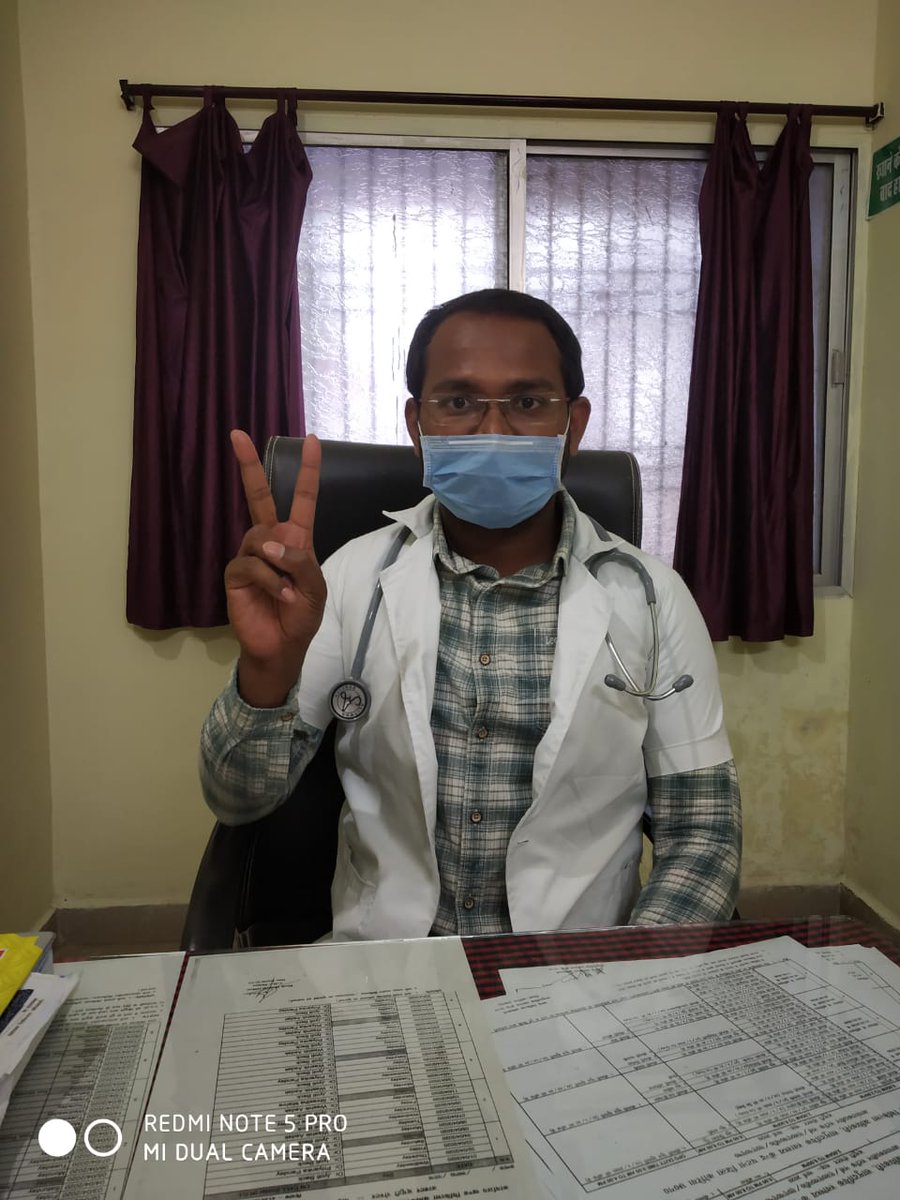 Thanks to state government for delegating contractual recruitment authority under NHM to district collectors, now Surajpur adds two more doctors to d #CoronaWarriors team. Strengthening d team to strengthen d resolve to #CombatCOVID19