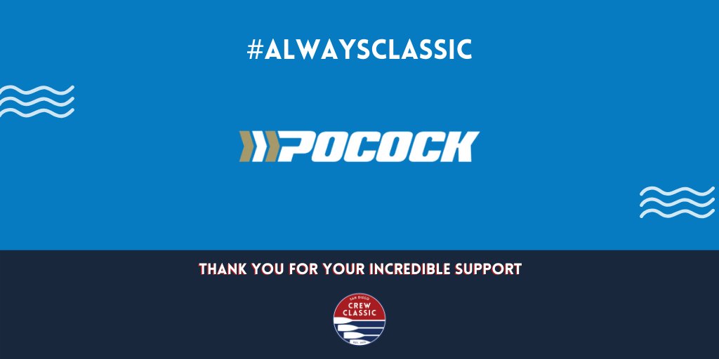 crewclassic's tweet image. We are so thankful for our vendors who kept their tent fees in place despite the cancelation of #CrewClassic2020. We literally can't do it without you, @PocockRacing ! 🚣‍♂️ You are #alwaysclassic to us. #ThankYou  #pocockracing