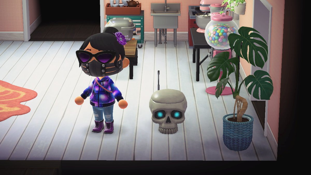 any followers want this skull radio?? #AnimalCrossing #ACNH #NintendoSwitch
