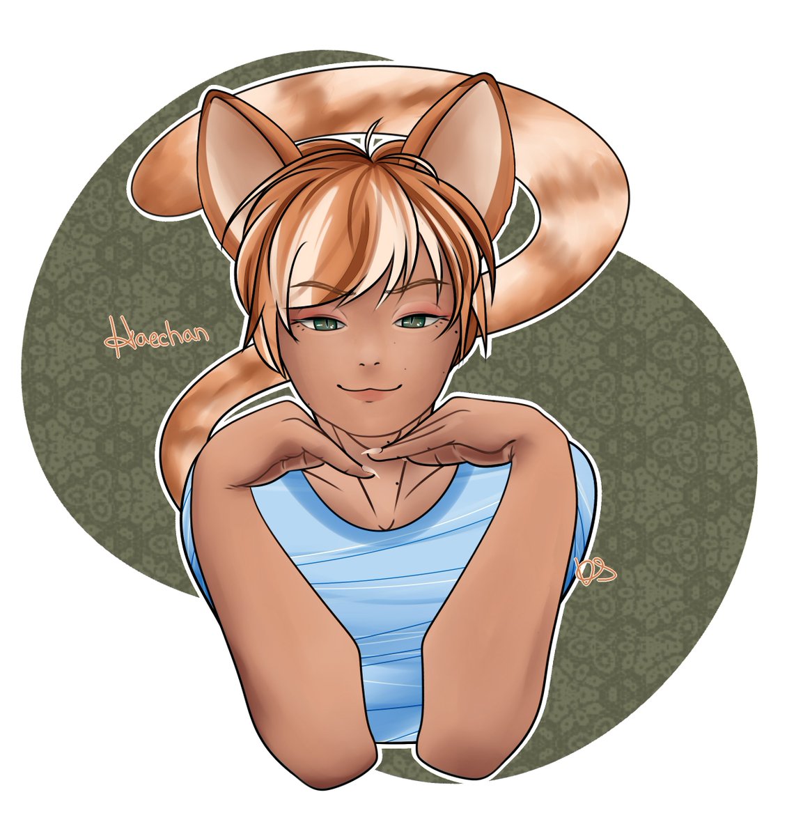 KeiSugarbat's tweet photo. To celebrate Heaven's return, I decided to draw ~everyone's favourite~ main character of the newest installment! I had so much fun with this one; Haechan's personality is so charming and I hope it shows in my art! 🥰

Sun Pearl by @155Fox can be read here: https://t.co/n5XWnVKoxP https://t.co/2Xzh8Rf8Mr