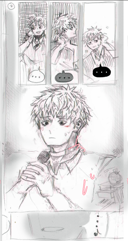 #キミガシネ yet another incoherent keiji doodle 