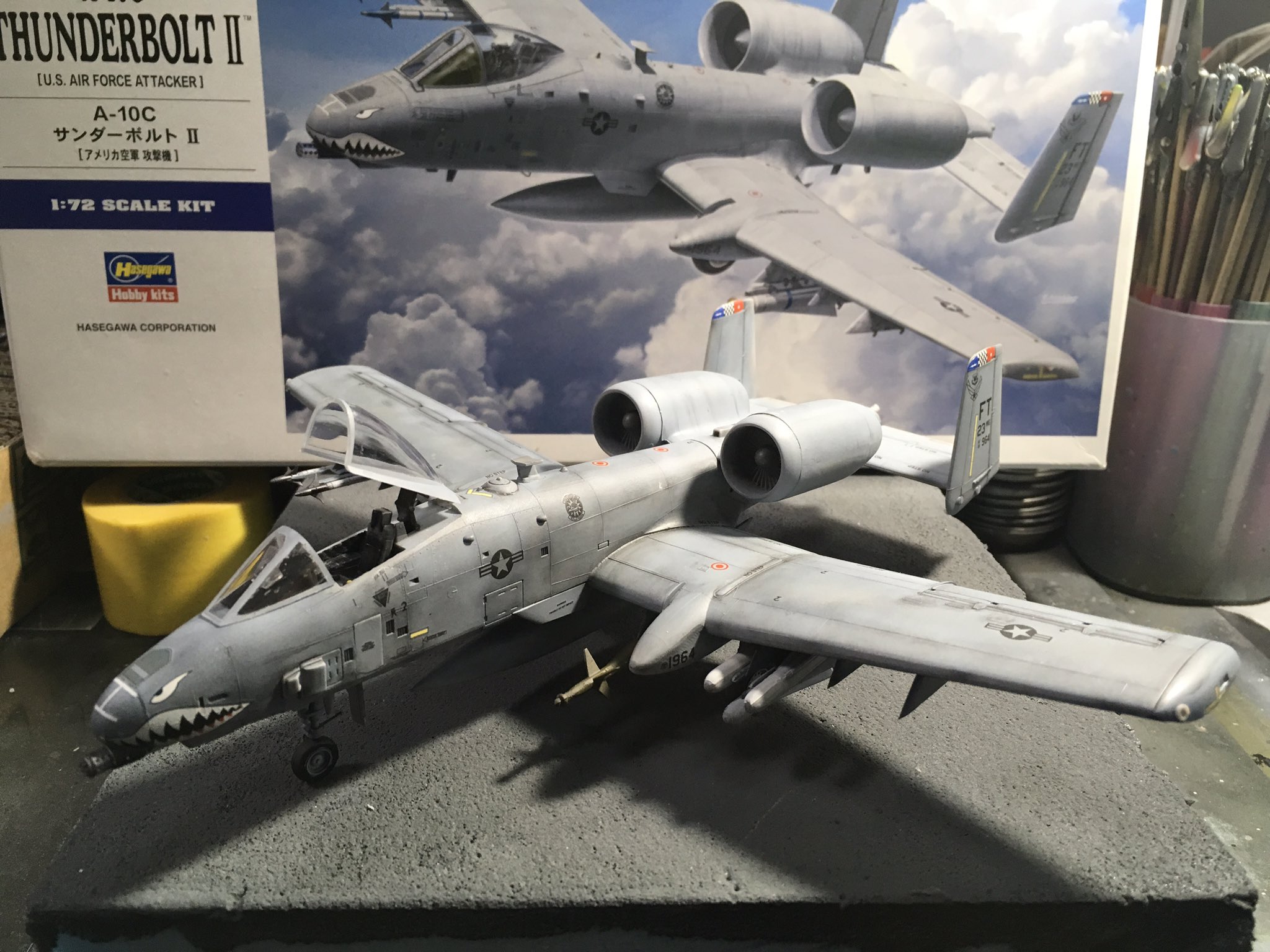 A-10 サンダーボルト アメリカ空軍 JET-EYES フライトタグA10A