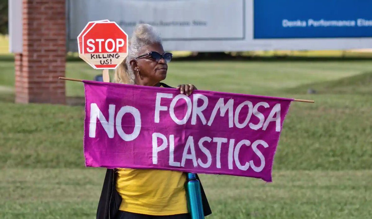 In the most polluted part of America, residents now battle the US's biggest plastic plant. #plasticpollutes ow.ly/78Mi30qv5tJ