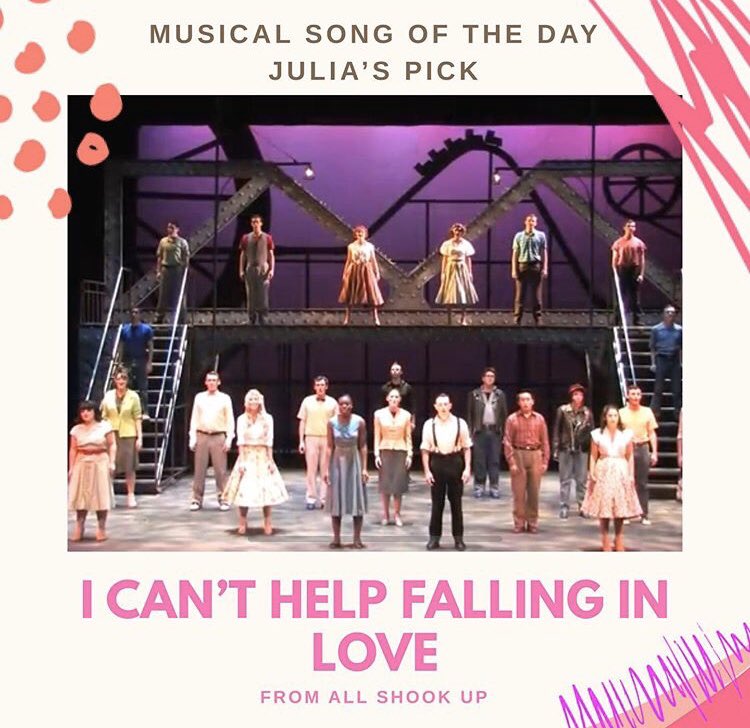 CUCMusicals's tweet photo. Our next two songs are Sammie and Julia’s picks, Superboy and the Invisible Girl  from Next to Normal and Can’t Help Falling in Love from All Shook Up! https://t.co/iEDIAnsKm8