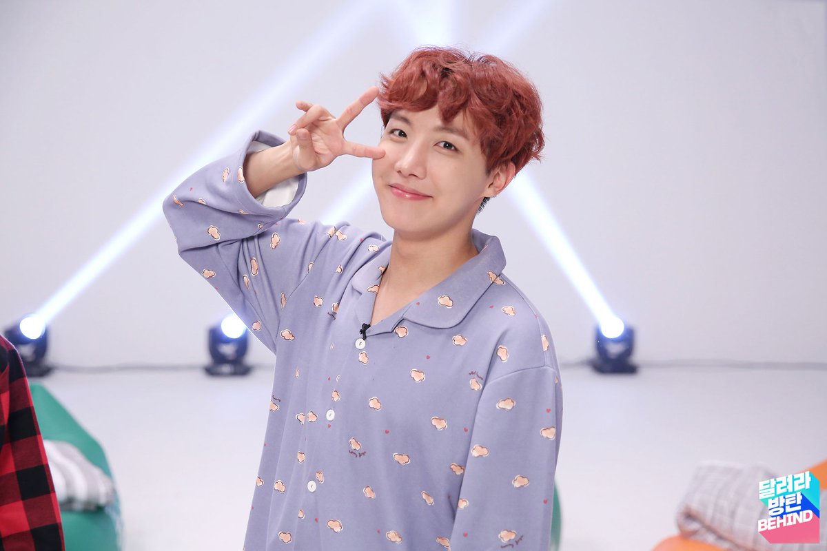 Pajama party time! I just want to cuddle him & pet his hair to soothe him to sleep  #제이홉  #JHOPE #방탄소년단제이홉