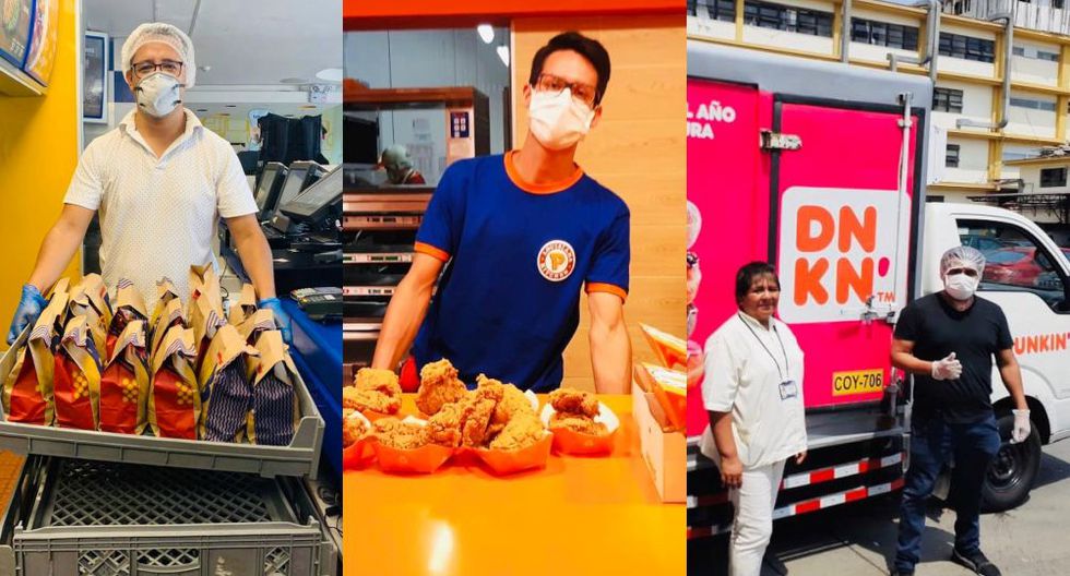 peru21noticias's tweet photo. Bembos, Popeyes, Papa John’s y Dunkin Donuts reparten 5,500 combos a personal médico https://t.co/12viZooYv3 https://t.co/eu1NxTnfCF