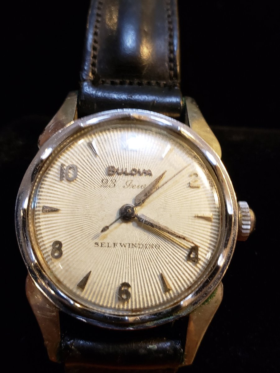 atticesoterica's tweet photo. Vintage Art Deco Bulova L8 23 Jewel Self Winding Watch Stainless Steel Back Collectible Timepiece Jewelry 1950's https://t.co/WUxUKkozOp #Antiques #Collectibles #Vintage #Etsy #AtticEsoterica #AnalogWatch https://t.co/SZLNthNRdm