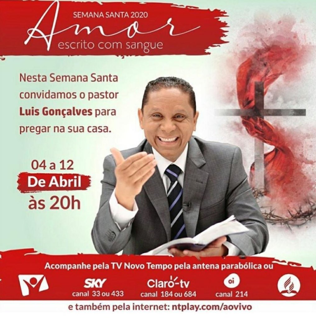 ManuLoffler's tweet photo. #SemanaSanta #IASD #TVNT #EuAceito https://t.co/l2fXYGRpRS