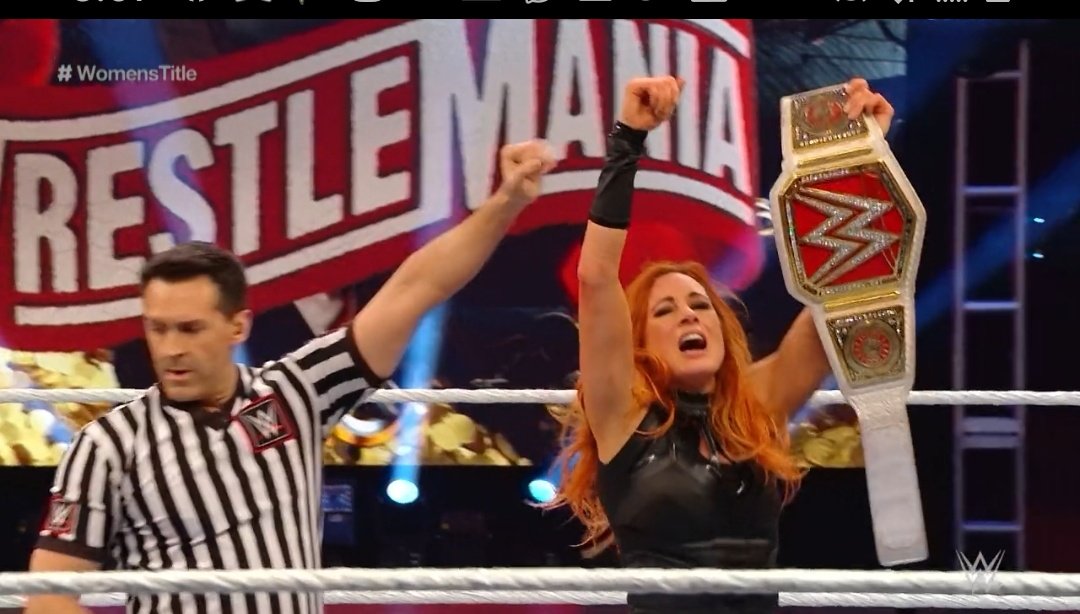 AnalisisLucha's tweet photo. AND STILL #Wrestlemania36 https://t.co/P12gasVypc