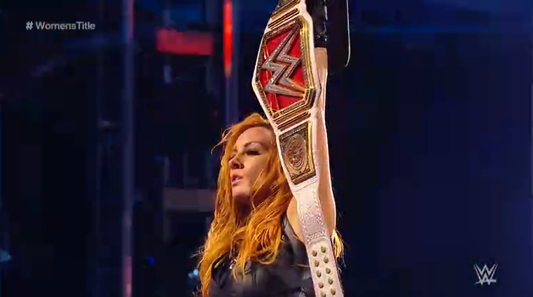 BRWrestling's tweet photo. AND STILL 😤

Becky Lynch defeats Shayna Baszler to continue her historic title reign as Raw Women's champion

#WrestleMania https://t.co/u0cxuOeIjg