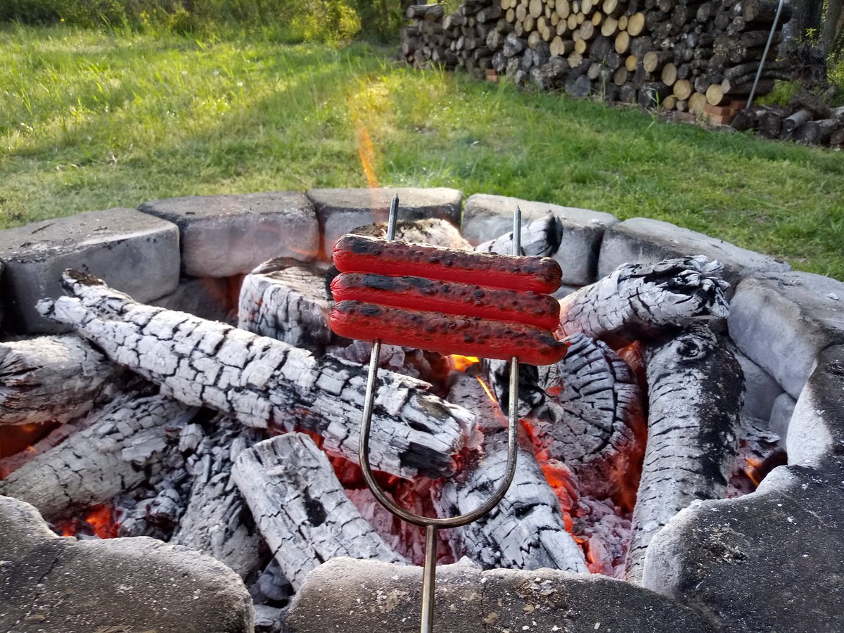 AGuyOnTw_tter's tweet photo. #RoastingHotDogs #FirePit #SaturdayEvening https://t.co/3UlLDhkbxc