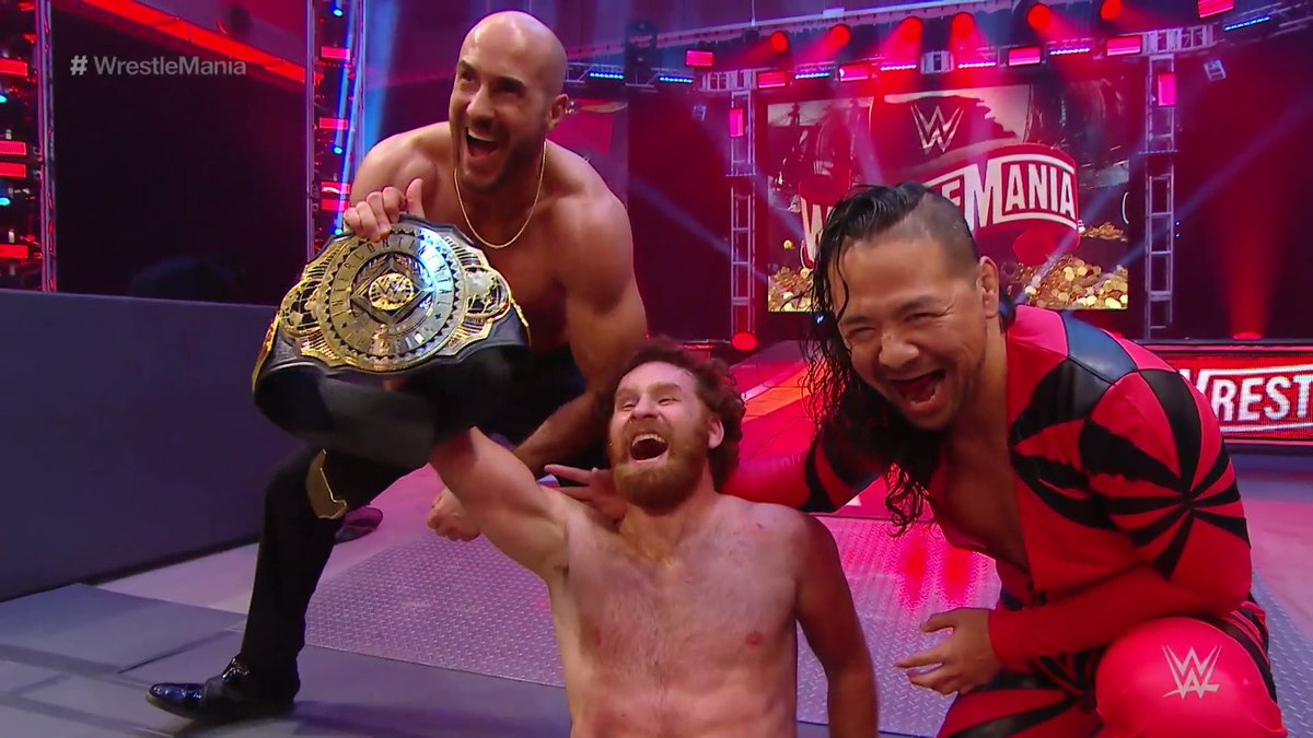 WWE WrestleMania 36 Daniel Bryan Vs. Sami Zayn (Intercontinental Title