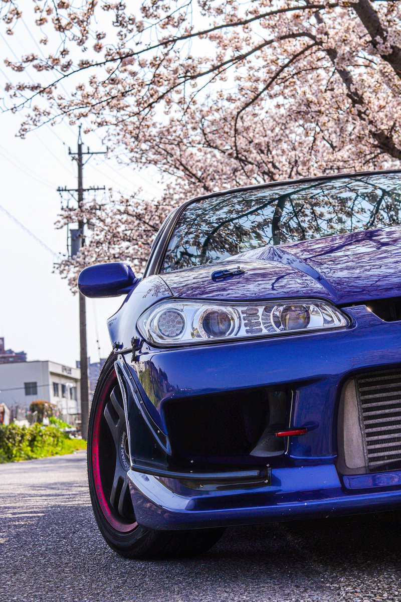 ケースケ Sur Twitter 春 背景ボカすと桜が S15 シルビア 単焦点 写真好き 車好き 桜 78works