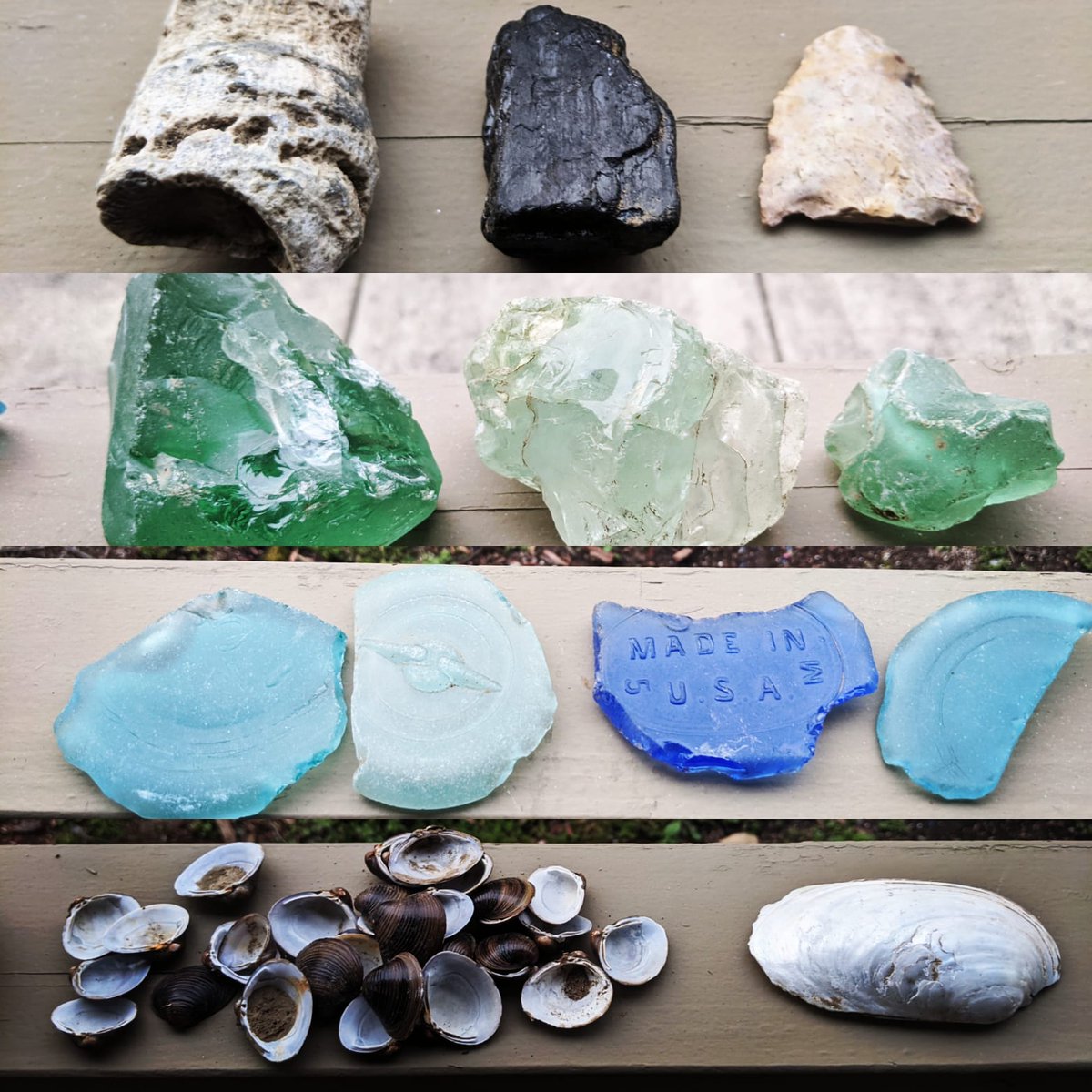 Made some great finds today since the Licking River has subsided 2 weeks after the flooding.