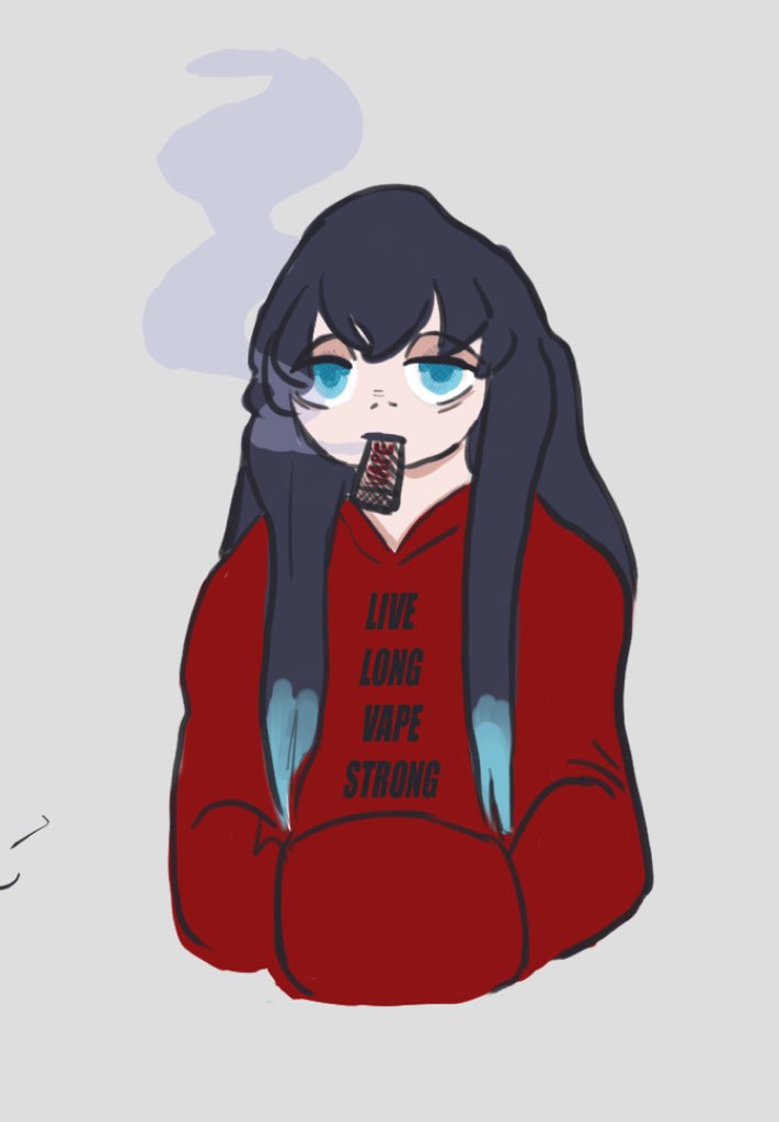wayward_london's tweet photo. the vape pillar, in all his glory. his supplier is uzui
#knyart #muchiro #uzui https://t.co/EilOxzU78B