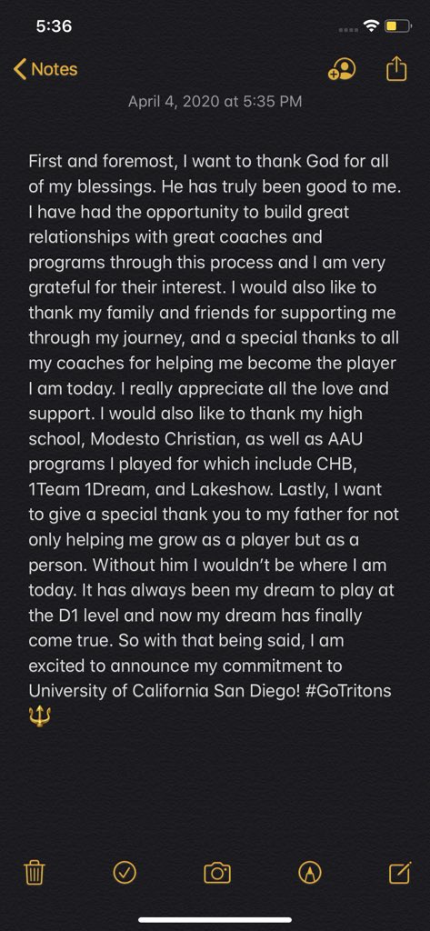 magicp2_'s tweet photo. 110% Committed #GoTritons 🔱 #Blessed https://t.co/tMFCW7c1Hq