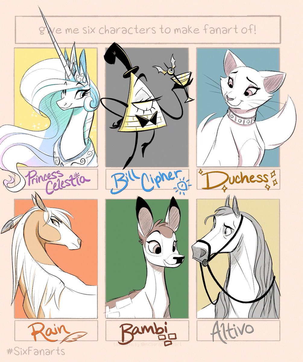 thanks for the character suggestions! 