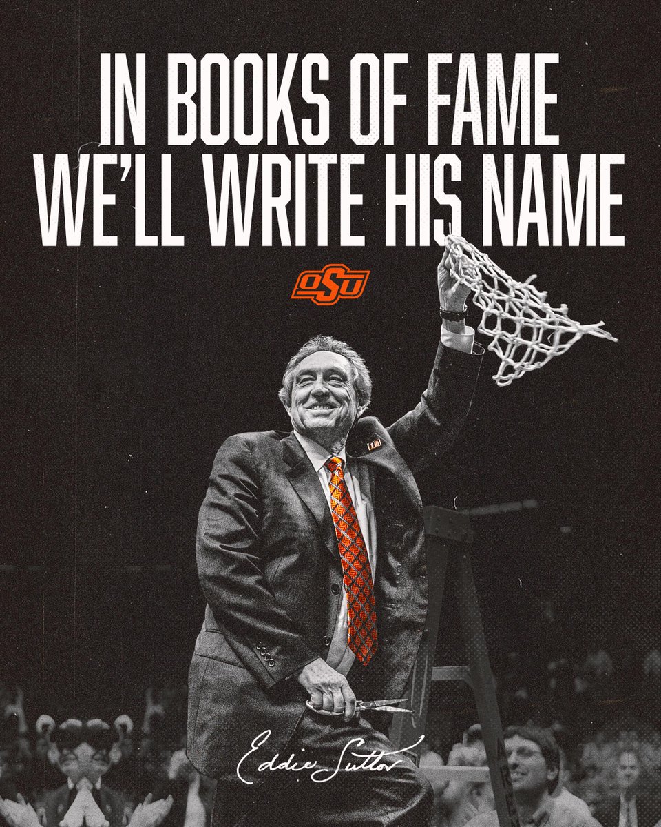 OSUMBB's tweet photo. From Loyal and True to the Hall of Fame. 

#LetsWork  |  #GoPokes https://t.co/t2Q2JvKA4C
