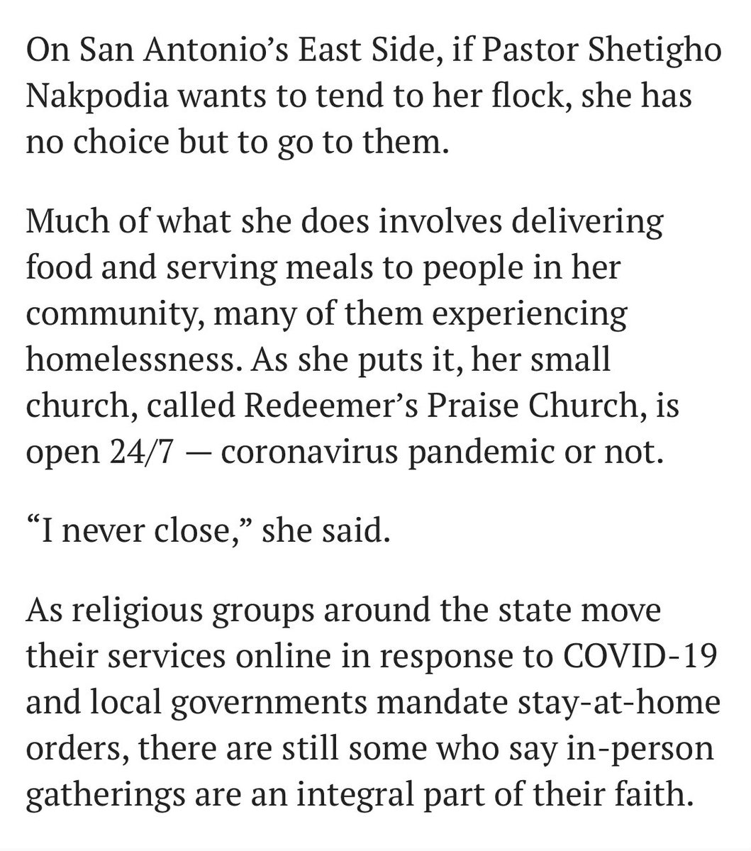 docrocktex26's tweet photo. “A church is hands on”: Why these Texas churches aren't closing their doors | via @TexasTribune #Cult45* #SuperSpreading #MAGAMasochism #AusterityGospel #Catch19 🦊🤡😷 https://t.co/41cBaXAUEb https://t.co/6p0txTMnZl