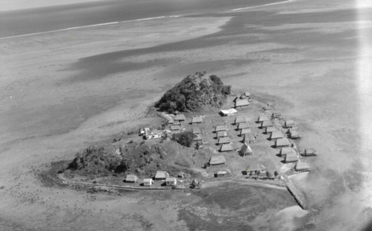 Serua Island in 1935, 1948, 2002, and 2017