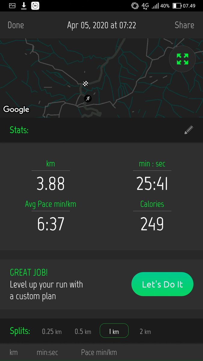ntaufiq08's tweet photo. #ayolari 
#runtracker https://t.co/OIoqtTzWfl