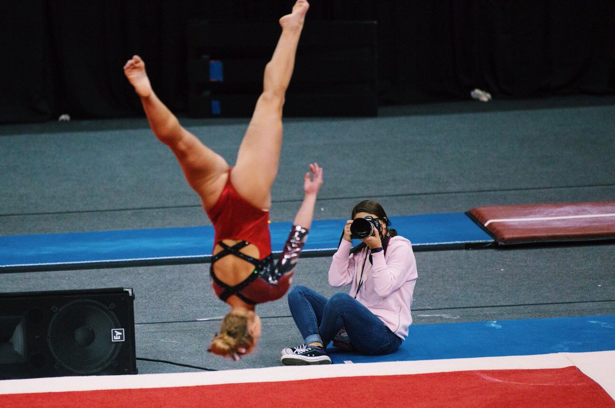 peytonstoike's tweet photo. Nominated by @colemancoop 

Post a picture of yourself working in sports. You’ve got 24 hours to respond or donate to a local charity! 

I nominate: @MurphyGlen_  @Maddie_Washburn  @LydiaAsplin https://t.co/ZQOcsOUaug