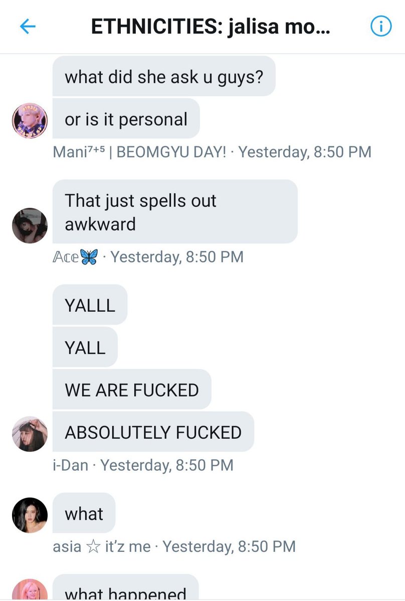 But that screenshot is a lie, an excuse their gc came up with to cover upIn their conversation no one denied it was "maxus nexus antis" @sleepingblink [Asia] @sparklyuqi [Dan]