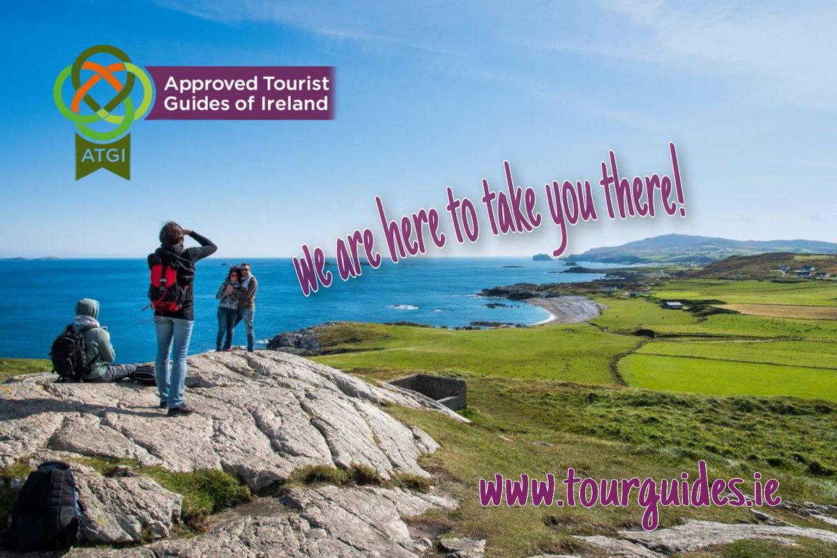 Find your qualified Tourist Guide on ow.ly/cL5v30quwSr 

#AtgiTourguides
#FEG_QualifiedTouristGuide
#TouristGuides
#TourismIreland