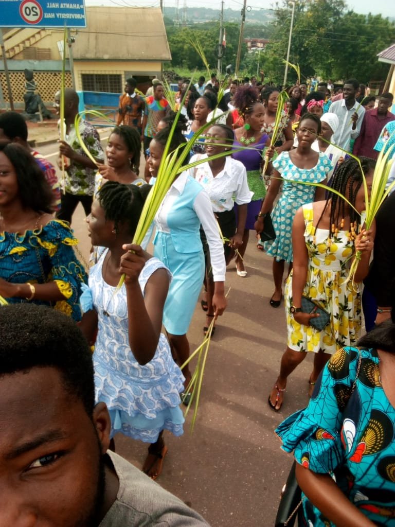 pax_ttu's tweet photo. Last year Pax TTU Passion sunday
This year let all join online for the celebration 
Happy Palm Sunday
Remember to stay calm and dont panic . https://t.co/dxOzYrlUZU