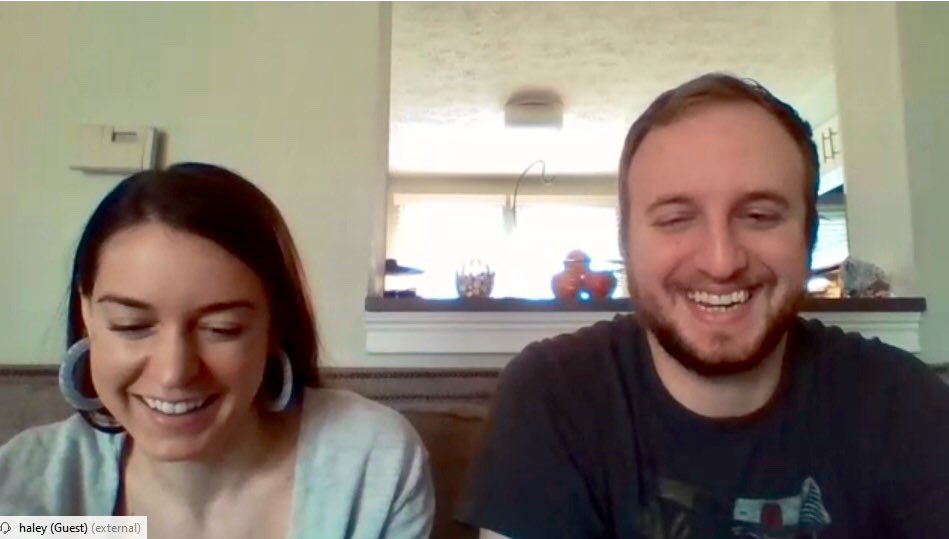 anne_steinhardt's tweet photo. Yesterday my sister-in-law completed her PhD defense in bio-chemistry (so proud!) and today my baby brother turned 30. This wasn’t exactly the family celebration we had originally planned, but I’m so glad we had the technology to still celebrate together virtually! #LifeOnWebEx https://t.co/sVzGgx6SVT