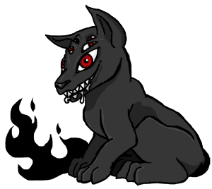 ThatCraftyFoxy's tweet photo. If Neopets added hell hounds as a species, or as petpets, what would they look like? Here's my guess from 2007

#art #artwork #artistsontwitter https://t.co/kbueEquX7D
