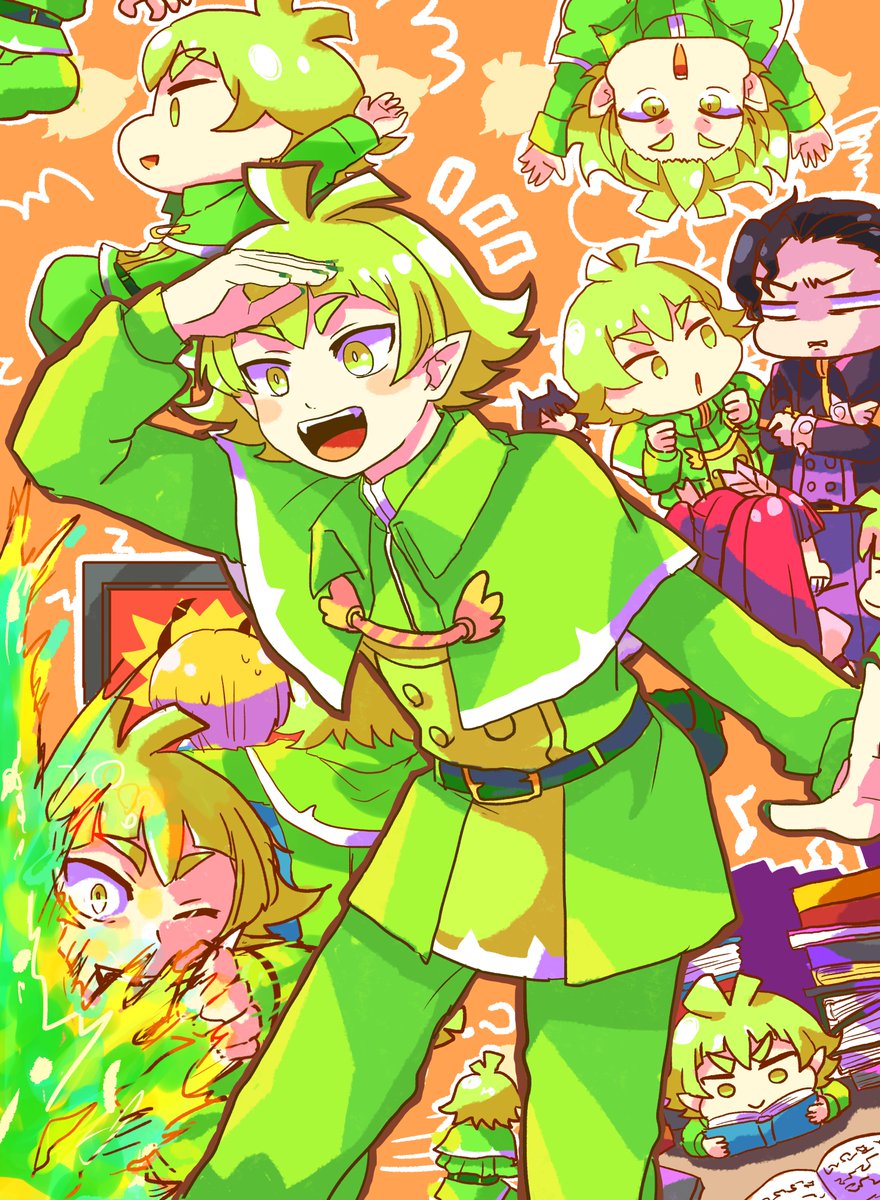 私の絵柄で見てみたい魔入間キャラっていますか 『ロビンせんせー