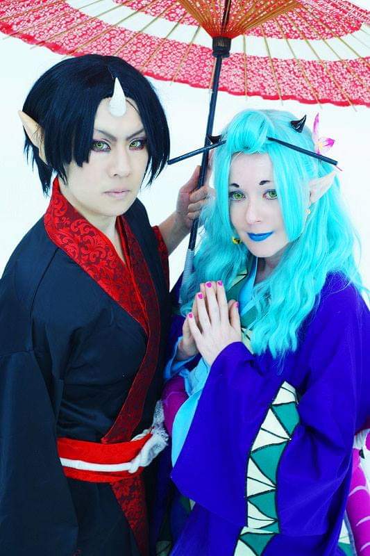 Mario コスプレ 昔の写真 鬼灯の冷徹 鬼灯 Mario お香 Willekeちゃん 白澤 神威しもんちゃん 妲己 ぺそさん