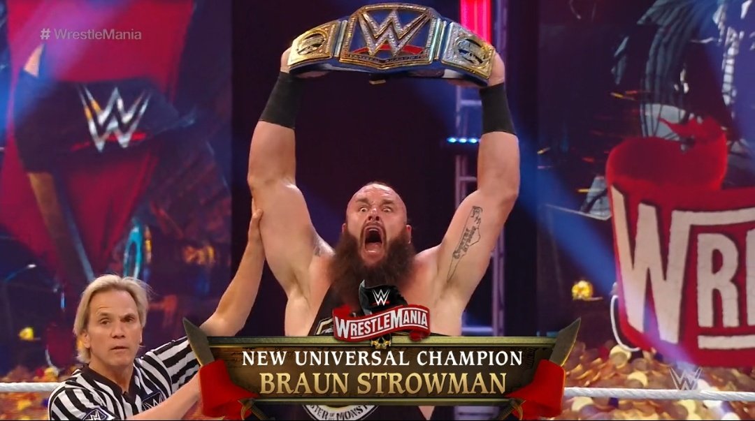 AnalisisLucha's tweet photo. Bueno, eso me sorprendio #Wrestlemania36 https://t.co/AQGjZmgtCM
