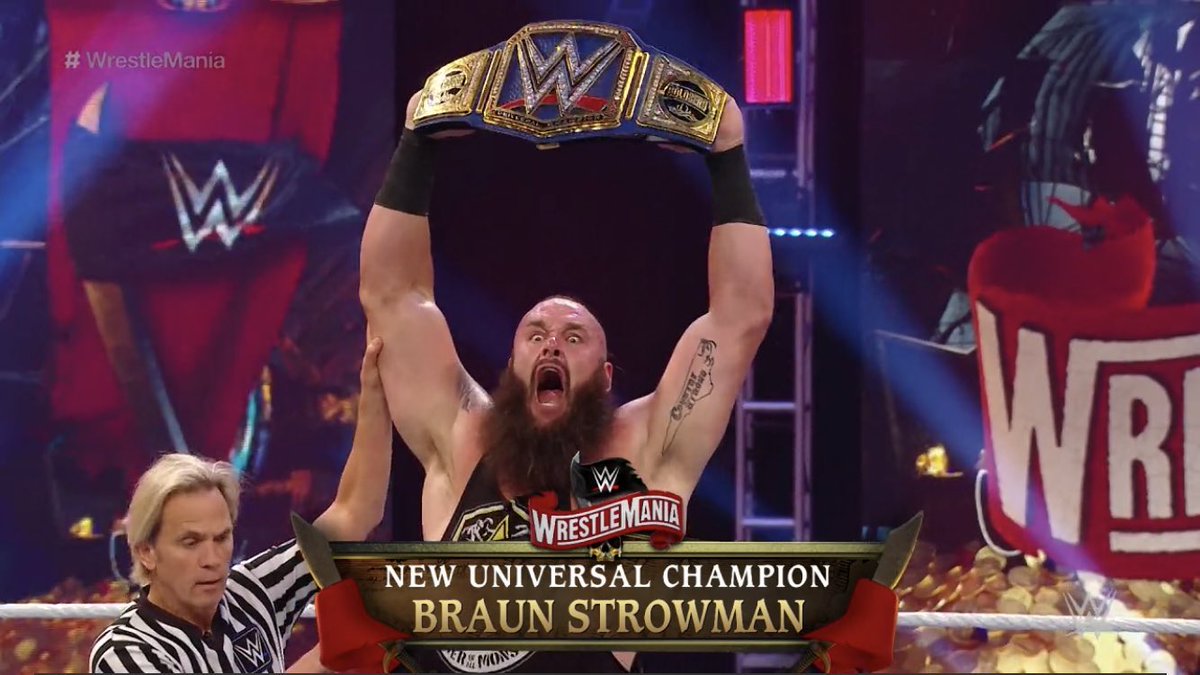 Royal Wrestling ????'s tweet - "BRAAAAAAAUN❗️ EL GIGANTE DESTROZA ...