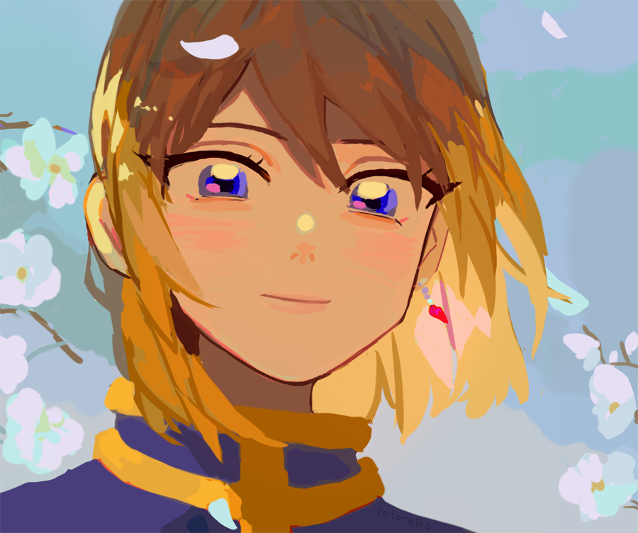 yvotoro's tweet photo. a gentle smile 🌷 https://t.co/XMDInNM72R
