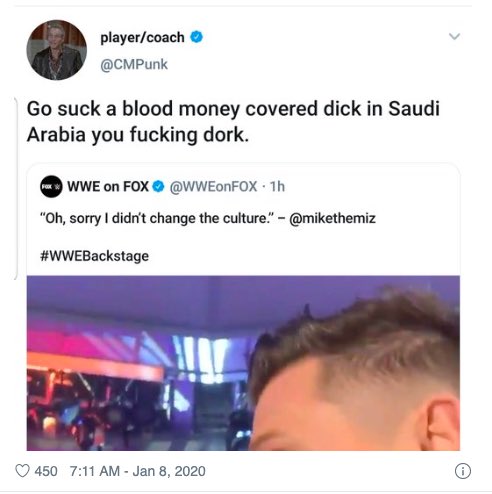 Aarrrrooooonnnn's tweet image. #CMPUNKWASRIGHT