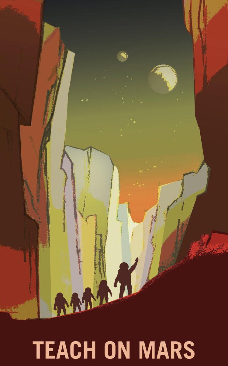 Mega Dope Mars Posters From NASA