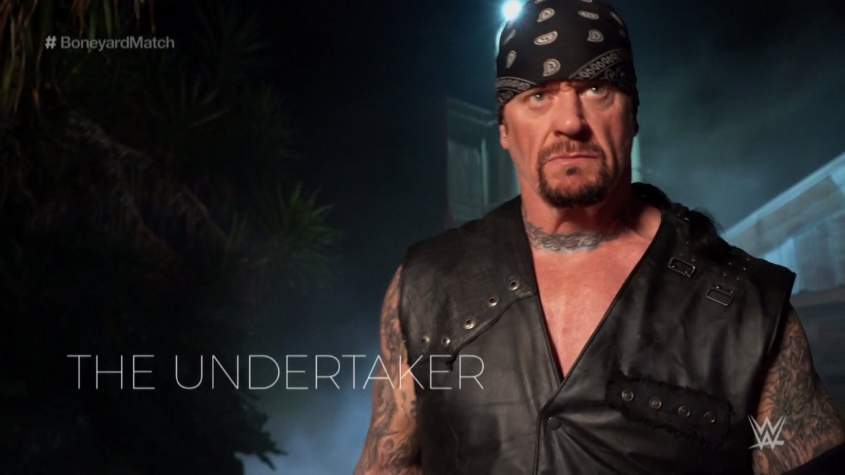Wwe On Twitter He S Back Undertaker Wrestlemania Boneyardmatch