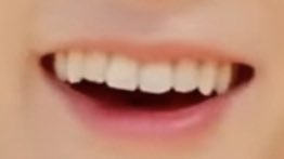 9. jaehyuni’m in love with the way his first premolars are longer and sharper than the rest of his teeth. his teeth are round and cute but i feel like they are also really strong and sharp a good bite. the way his incisors are different sizes and tilted different is so nice ahh