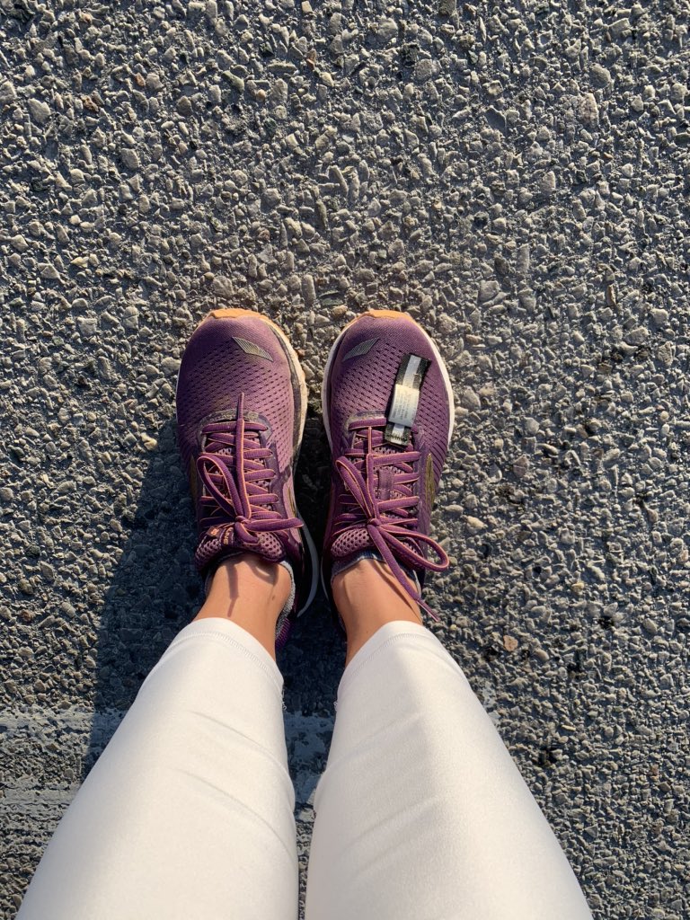kclarke's tweet photo. Started this day at 4:20 AM (thank you brain traffic) and turned to Inspiration from @Eminem and the ☀️#runner #gazelle2 #iwillnotfall #iwillstandtall https://t.co/SstcYDXN4b