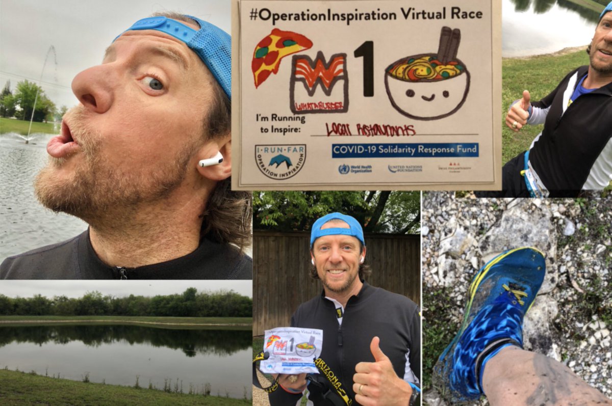 johnnyb4812's tweet photo. @iRunFar Awesome idea #OperationInspiration - Super Fun run here in TX inspiring &amp; 🙏🏻 for Local Restaurants!! https://t.co/VFr8vheyGd