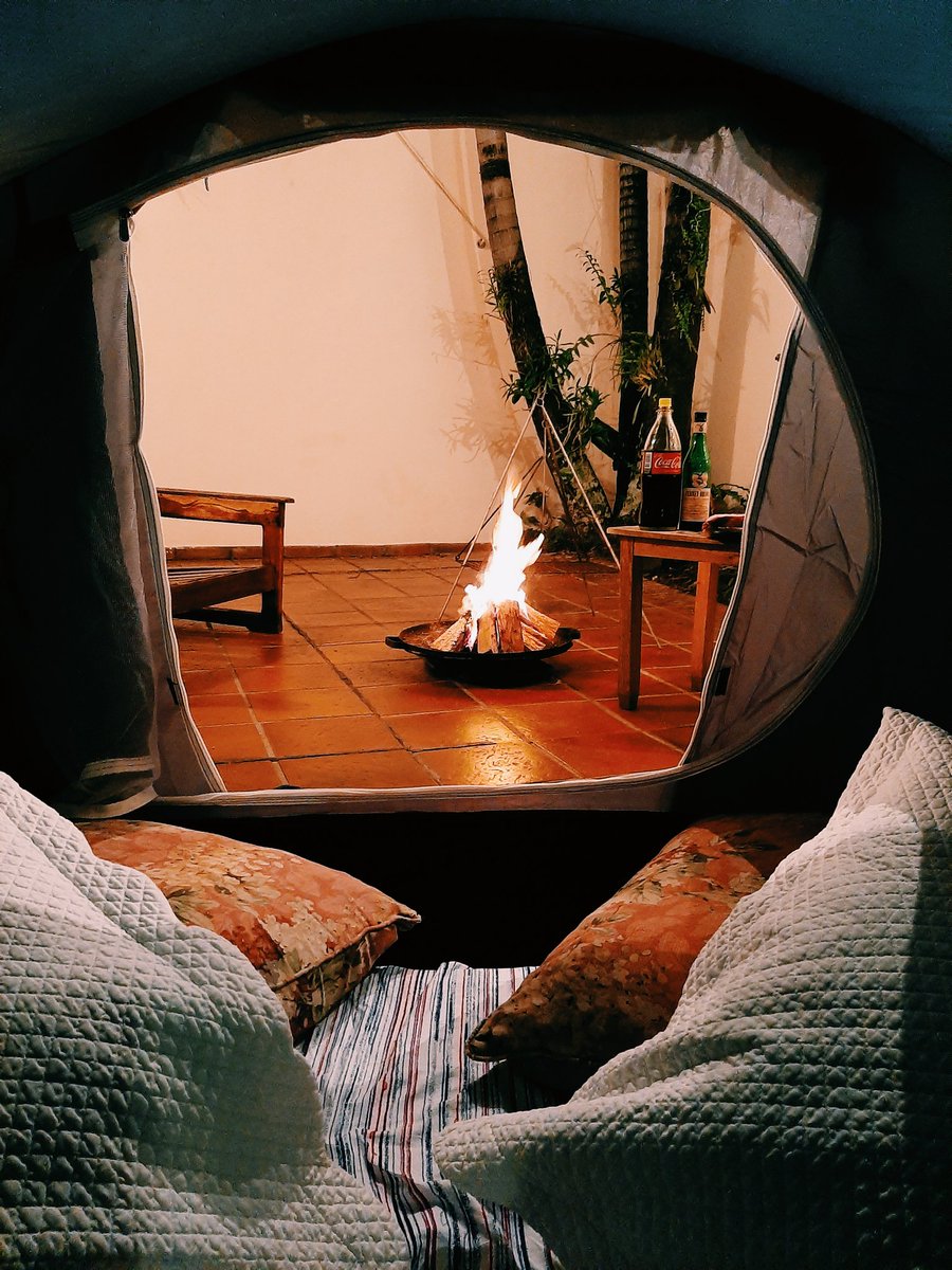 Flabelensilva's tweet photo. Prepárate para la sorpresa de esta noche me dijo, nunca le creí hasta que vi el patio. Bendita cuarentena y él ❤ https://t.co/hfH5IlNDqX