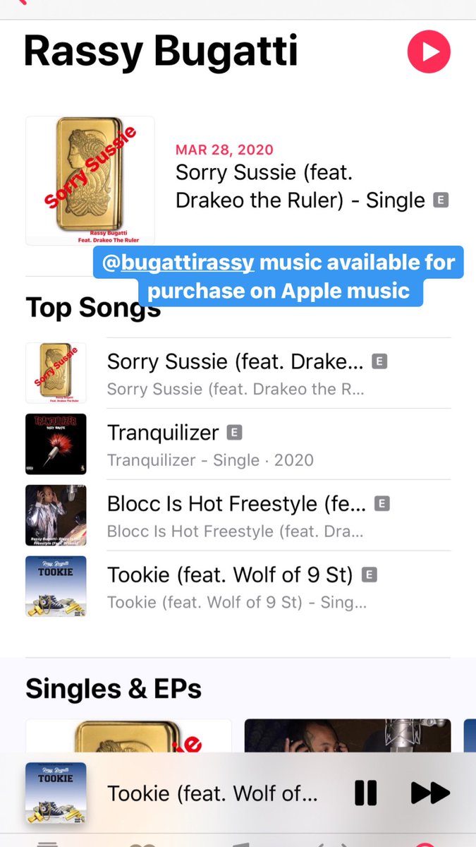 jazmineviktoria's tweet photo. #Rassy songs available for purchase on @AppleMusic now! @Bugattirassy on Instagram https://t.co/r2E9BWm2WM