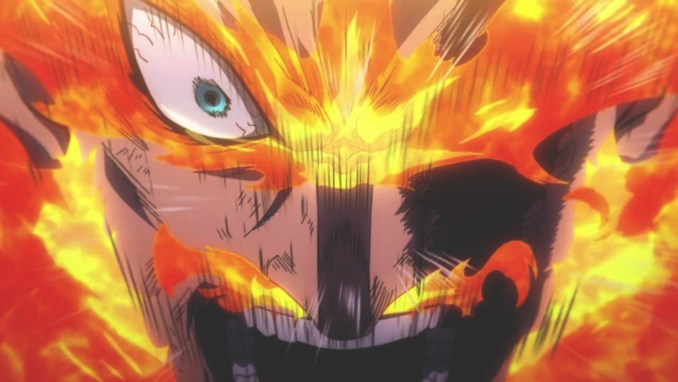 PjIntoy's tweet photo. Endeavor really just proved why he is the number one hero. i can't wait for season five!! #MyHeroAcademia #ProminenceBurn https://t.co/B57n5bONnl