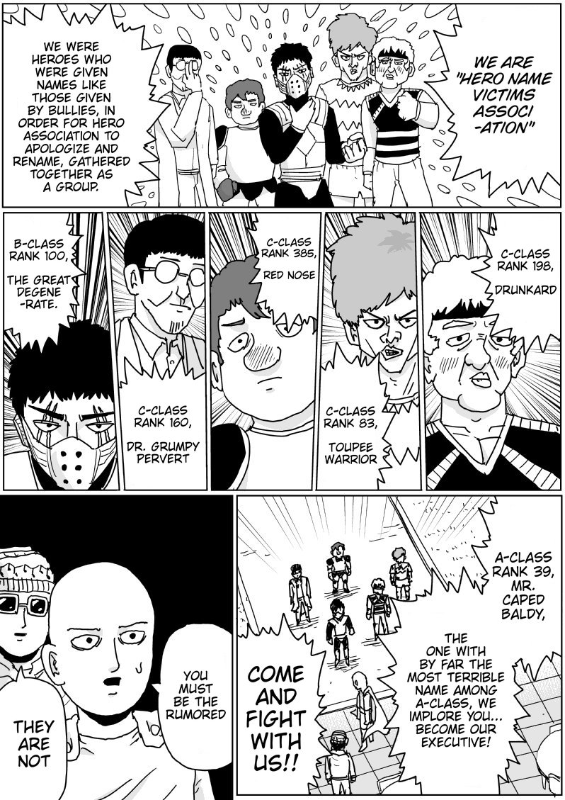 One Punch Man Webcomic
